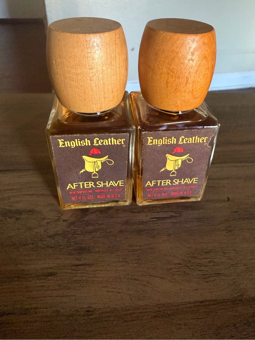 Vintage English leather after shave